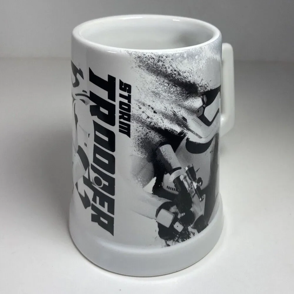 Star Wars Stormtrooper Coffee Mug Lucasfilm White/Black Ceramic 16oz - Picture 6 of 12
